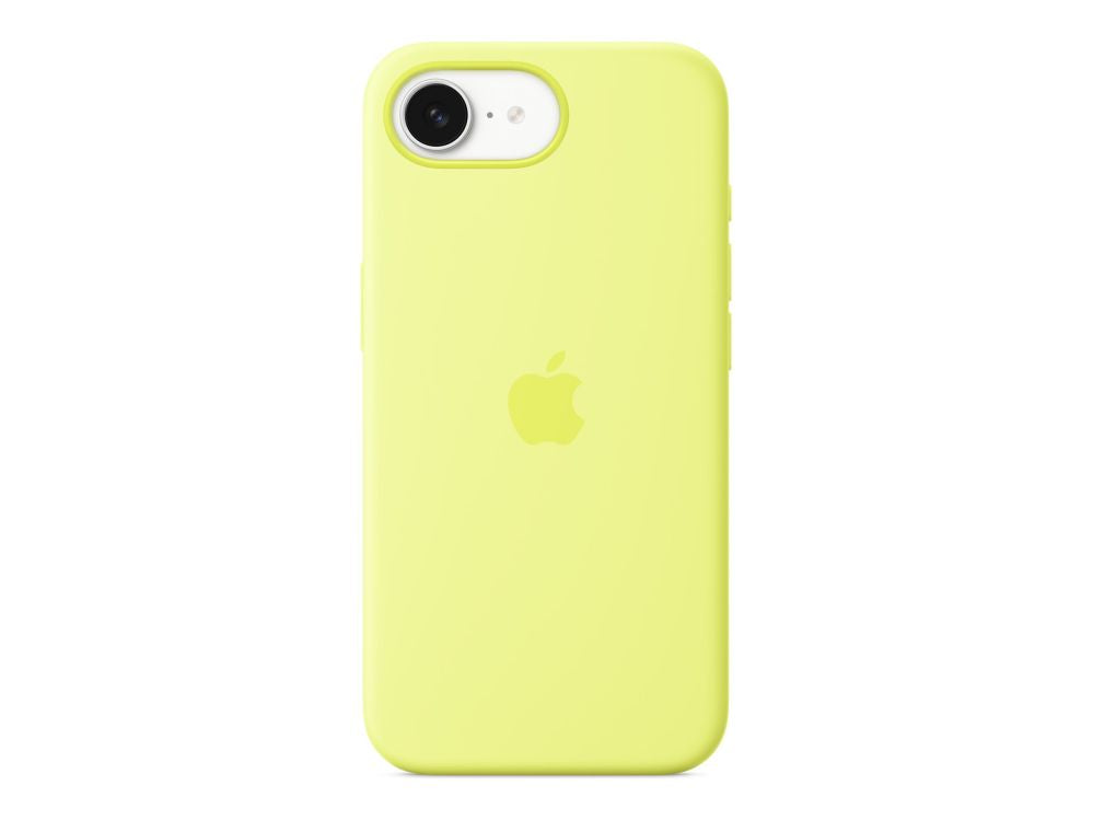 Tagakaaned Apple  iPhone 16e Silicone Case – Neon Yellow |