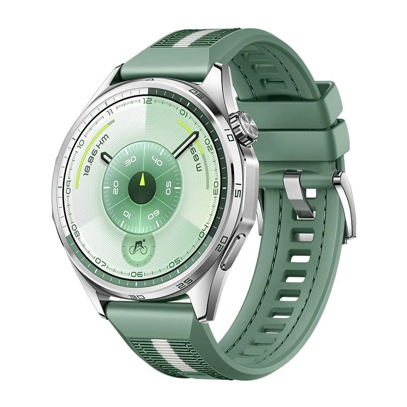 Nutikell Huawei  WATCH GT 6 46mm | Smart watch | GPS (satellite) | AMOLED | 1.47 inches | Waterproof | Green