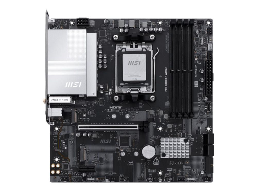 Intel protsessori emaplaat MSI  PRO B840M-P WIFI6E |