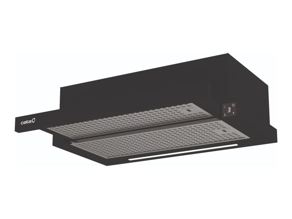 Built-in cooker hood Cata  Built-in Hood TFH 6430 GBK /B Width 59,8cm, Max 391,5 m³/h, LED, Black |