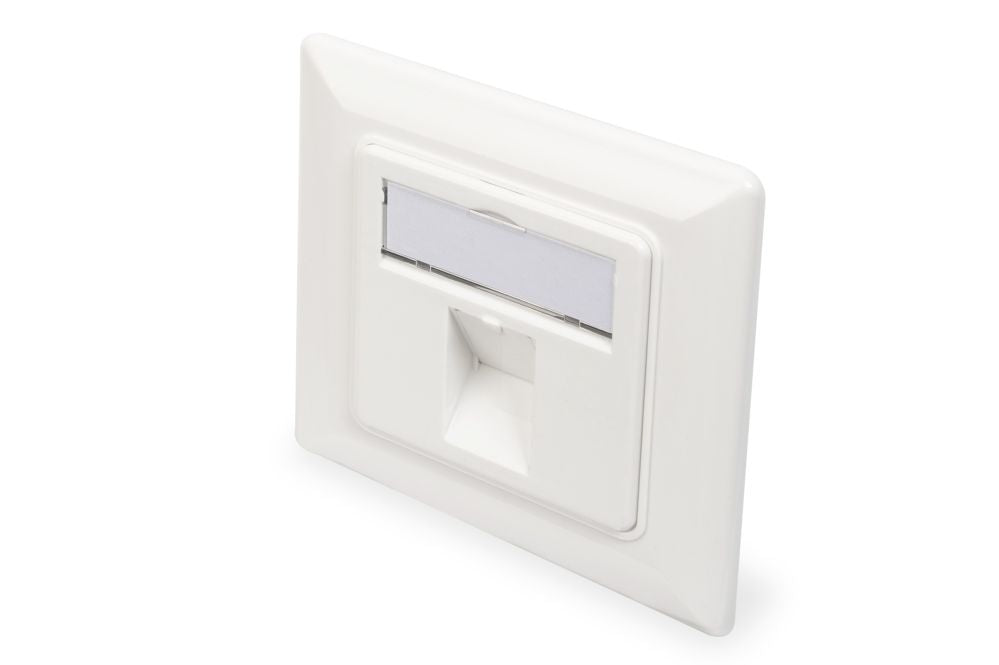 Смартфон Digitus  | Wallplate for Keystone Modules, German type, middle plate 50x50 mm, frame 80x80 mm | DN-93811