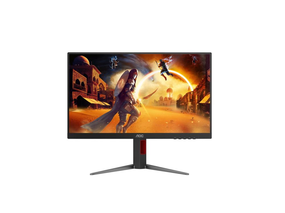 Монитор AOC  | 24G4HA | 24 " | Fast IPS | FHD | 16:9 | 200 Hz | 0.5 ms | 1920 x 1080 pixels | 300 cd/m² | HDMI ports quantity 2 | Black, Red