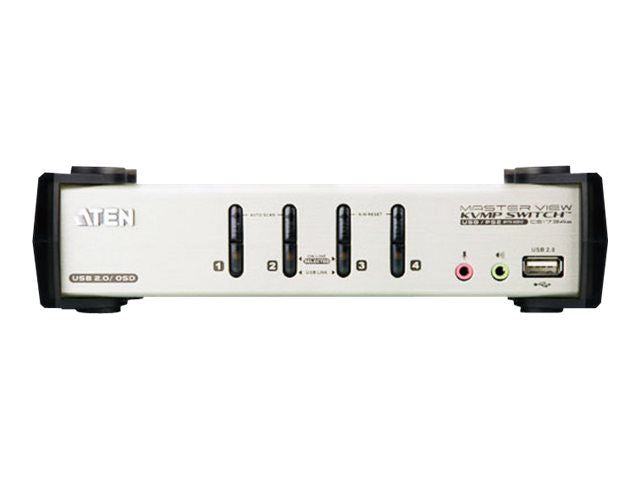 Сервер - Прочие аксессуары Aten  CS1734B - KVM / audio / USB switch - 4 ports
