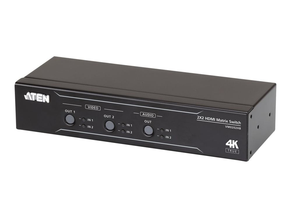 Server – muud tarvikud Aten  2x2 True 4K HDMI Matrix Switch with Audio De-Embedder | VM0202HB