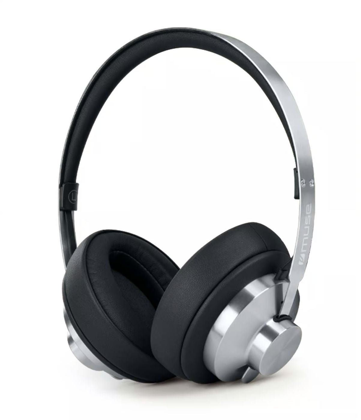 Проводные наушники Muse  Stereo Headphones | M-298 SBL | Bluetooth | ANC | Black/Silver
