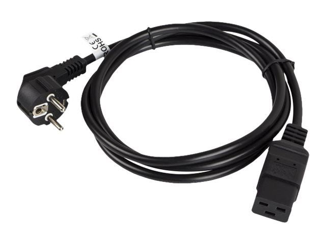 Кабель Lanberg  CEE 7/7->IEC 320 C19 power cord 1.8m 16A VDE, black |