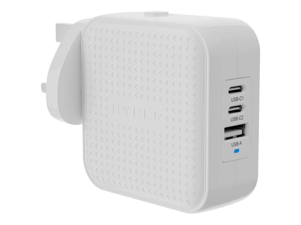 Kontroller HYPER  Juice 70W USB-C GaN Travel Charger (3C+1A) - White |