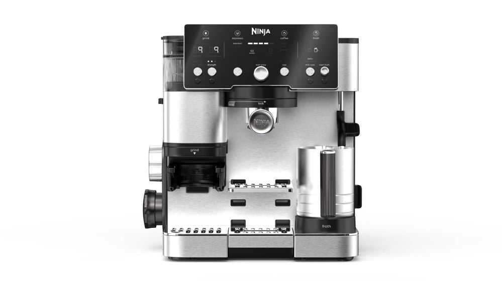 Muud väikesed kodumasinad Ninja  | Luxe Cafe Essential Espresso Machine | ES501EU | Pump pressure 9 bar | Built-in milk frother | Semi-automatic | Black