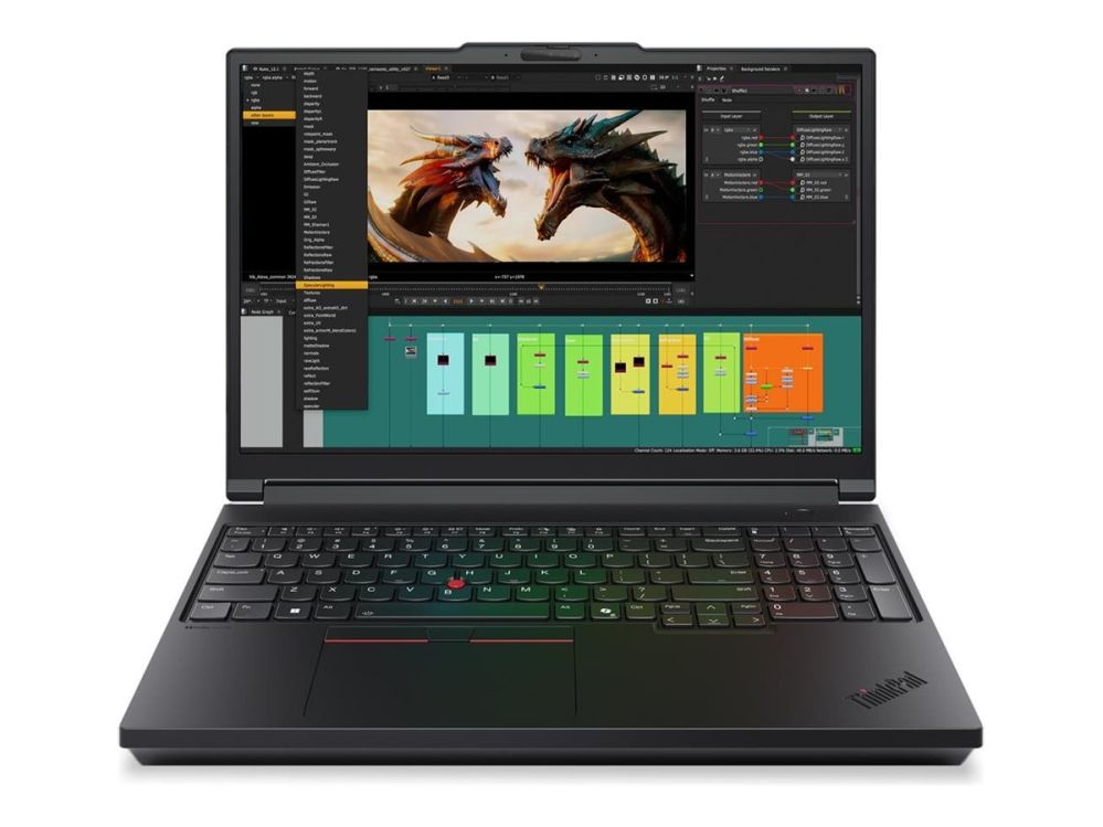Портативный компьютер Lenovo  ThinkPad P16 Gen 3 16 WUXGA ULT9-275HX/64GB/1TB/NVIDIA TRX PRO 3000/WIN11 Pro/ENG Backlit kbd/FP/3Y Warranty |
