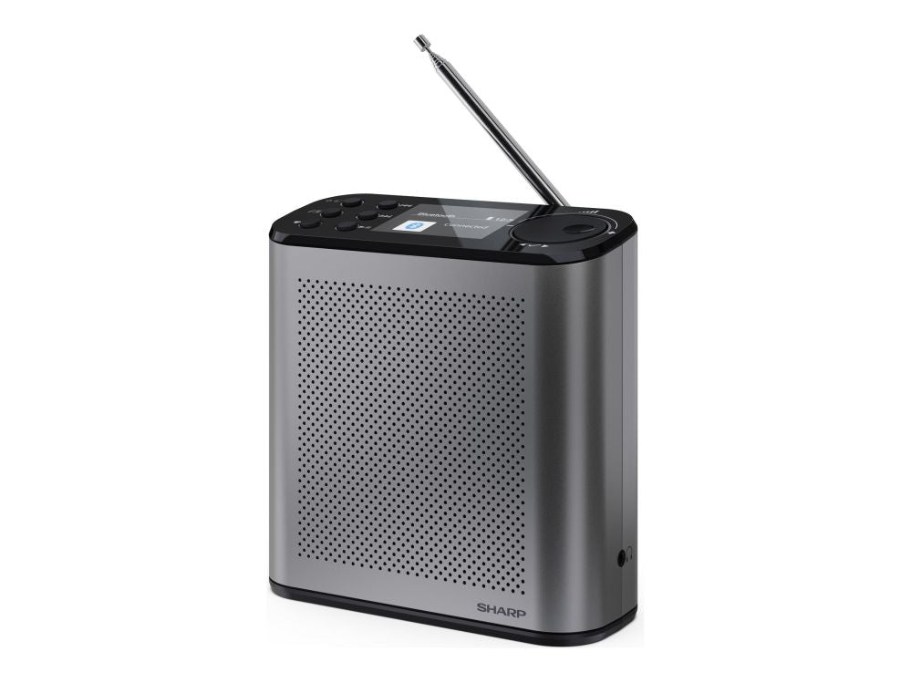 Interaktiivne lahendus Sharp  OSAKA Portable Digital Radio | DR-P530(GY) | USB port | Bluetooth | FM radio | Wireless connection