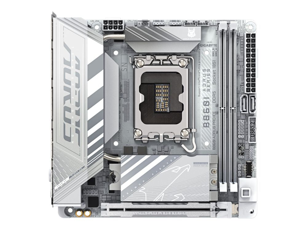 Intel protsessori emaplaat Gigabyte  B860I AORUS PRO ICE |