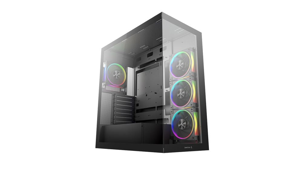 Arvuti korpus Deepcool  Case | CG580 4F V2 | Black | ATX | Power supply included No