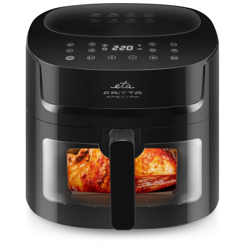 Lauagrillid ETA  Hot Air Fryer | Fritta Spectra 616890000 | Power 1800 W | Capacity 7.2 L | Black