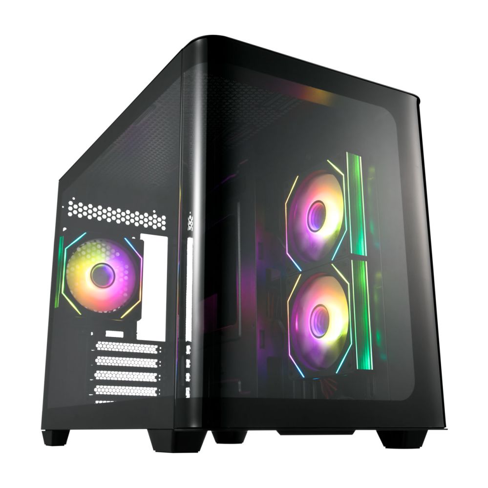 Computer case FSP  Case | S380 | Black | Mid Tower | Power supply included No