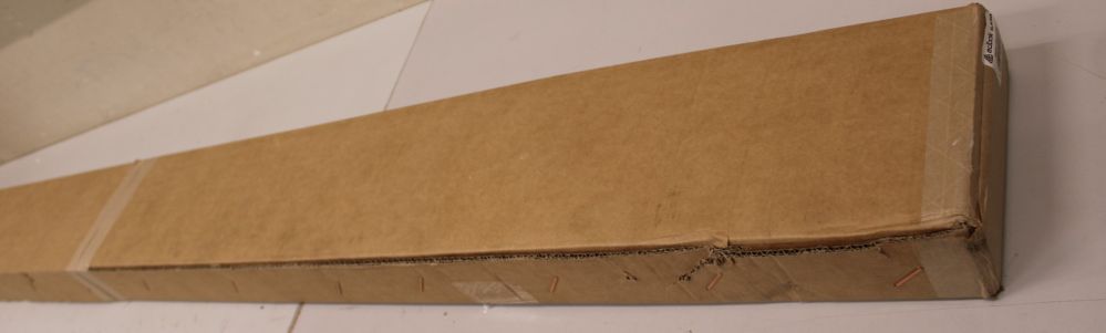Teleri kinnitus EDBAK  SALE OUT.  Interface Bar 2200mm |  Menu Board Mount VWMB2200 | Maximum weight (capacity) 200 kg | DAMAGED PACKAGING, SCRATCHED ON BACK | Black