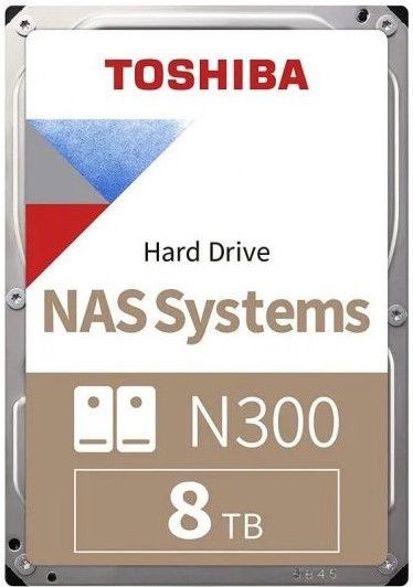 Kõvaketas HDD Toshiba  HDD NAS N300 3.5" 8TB / 7.2k / SATA / 512MB / Reliability: 24x7, 180TB per year, 1.2M hours / 3Y Warranty |
