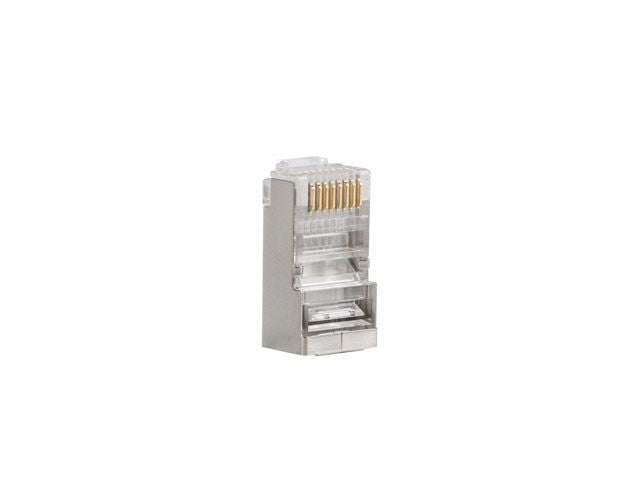 Переходник Lanberg  | RJ45 Cat. 5/5e FTP Plug 8P8C, 100 pcs | Transparent