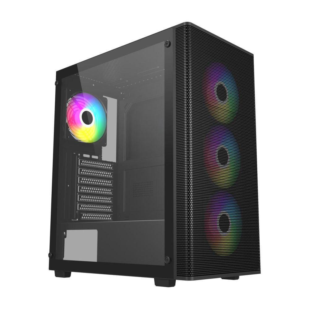Arvuti korpus FSP  Case | M220-BA | Black | Mid Tower | Power supply included No