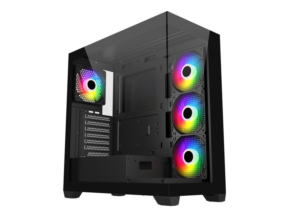 Корпус для компьютера FSP  Case | M340-BA | Black | Mid Tower | Power supply included No