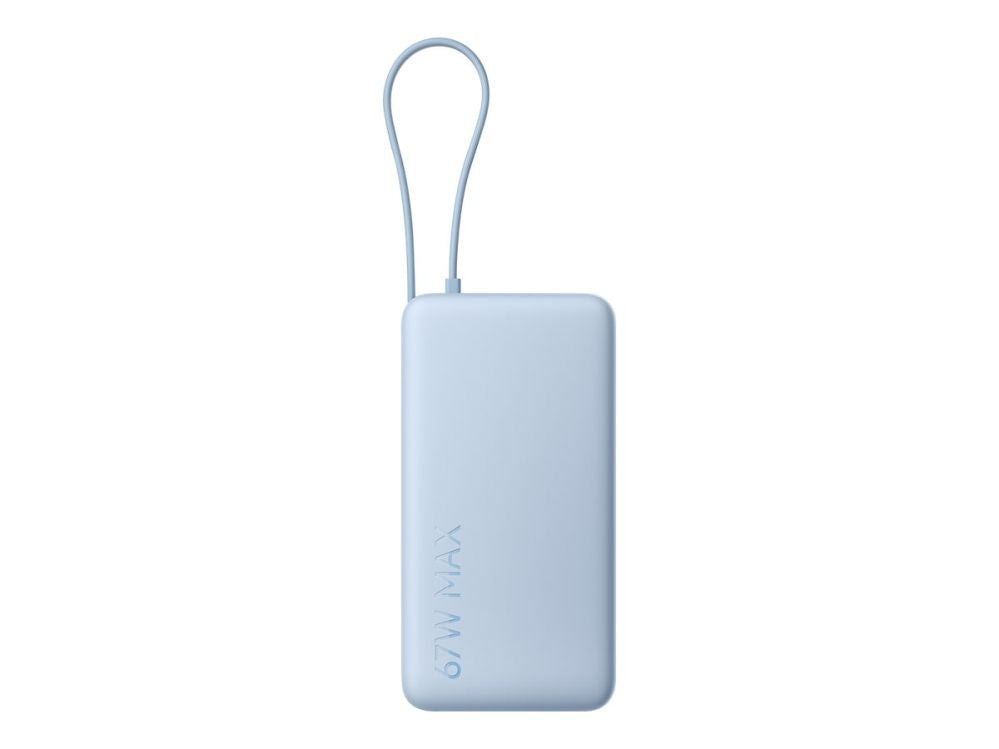 Väline aku Xiaomi  67W Power Bank 20000 (Integrated Cable) Ice Blue |