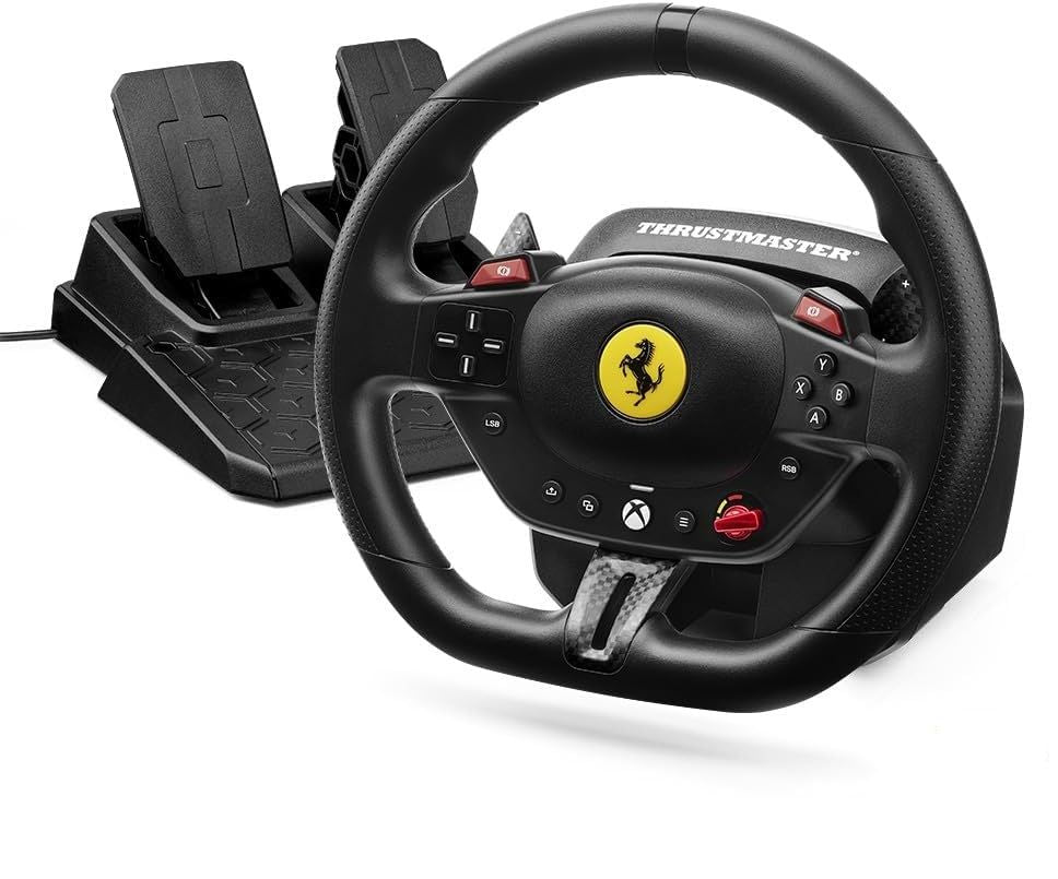 Компьютерные креслa / столы THRUSTMASTER  T98-X Ferrari Racing Wheel, 296 GTS, WW | Black