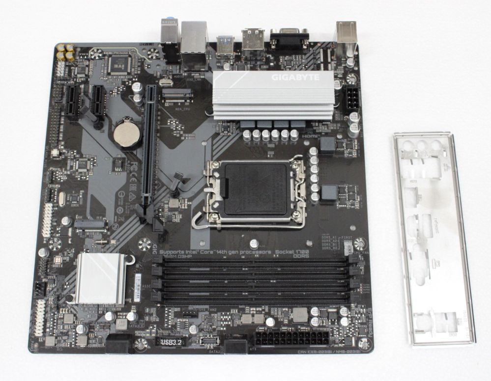 Материнская плата для процессоров Intel Gigabyte  SALE OUT.  USED, REFURBISHED, WITHOUT ACCESSORIES, ONLY BACK PANEL INCLUDED