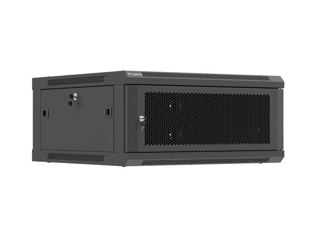 Muud kaubad Lanberg  Wall mounted installation cabinet 19" 4U 600X600 | WF01-6604-23B | Black