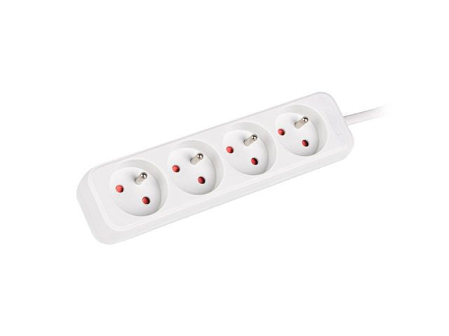 Предохранитель Lanberg  Cable Power Strip 4X French Outlets Quality-Grade Copper, 1.5 m | PS0-04E-0150-W