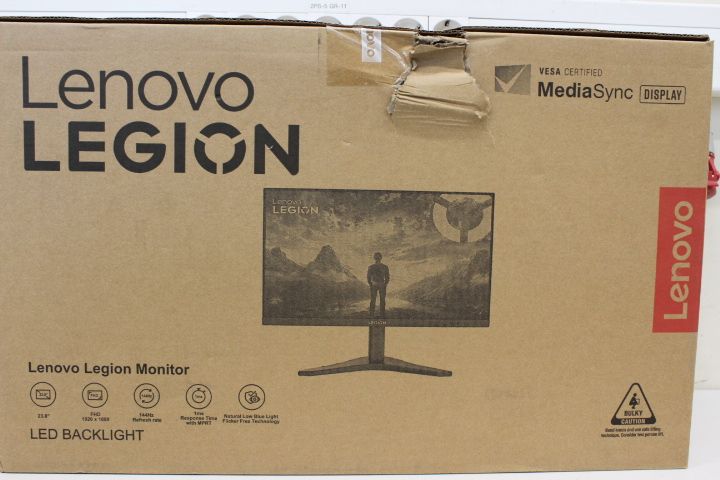 Monitorid Lenovo  SALE OUT.  Legion R24s | 24 " | IPS | 16:9 | 144 Hz | 1 ms | 1920 x 1080 pixels | 250 cd/m² | HDMI ports quantity 1 | Raven Black | Warranty 34 month(s) | DAMAGED PACKAGING