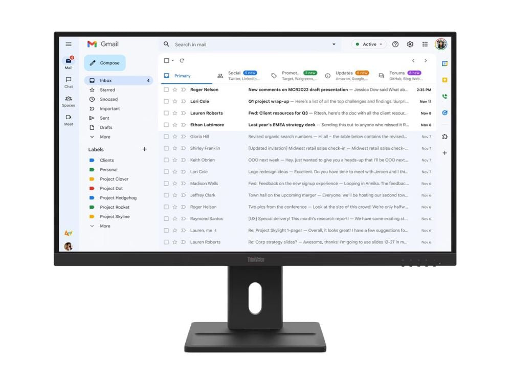 Monitorid Lenovo  | ThinkVision E27-40 | 27 " | IPS | 16:9 | 100 Hz | 4 ms | 1920 x 1080 pixels | 300 cd/m² | HDMI ports quantity 1 | Warranty 36 month(s)