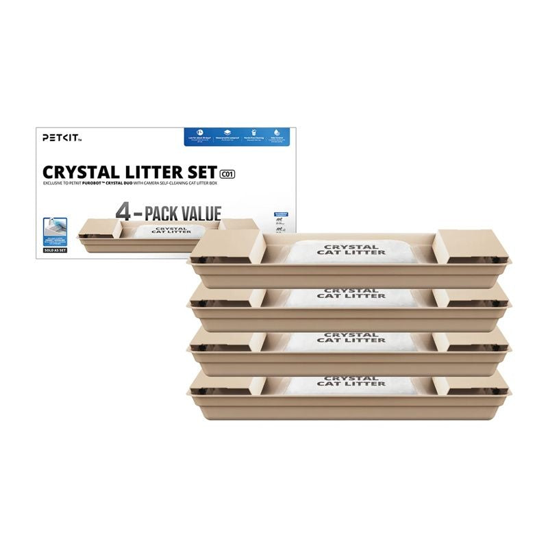 Kariloomade jaoks PETKIT  Crystal Litter for Purobot Crystal Duo, 4 bags