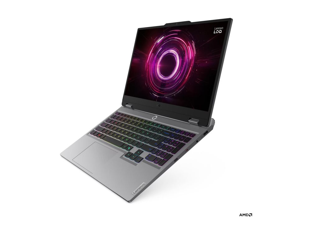 Sülearvuti Lenovo  LOQ 15AHP10 15.6 FHD AMD R7 250/16GB/1TB/Nvidia GF 5060 8GB/WIN11 Home/Nordic Backlit kbd/Luna Grey/2Y Warranty