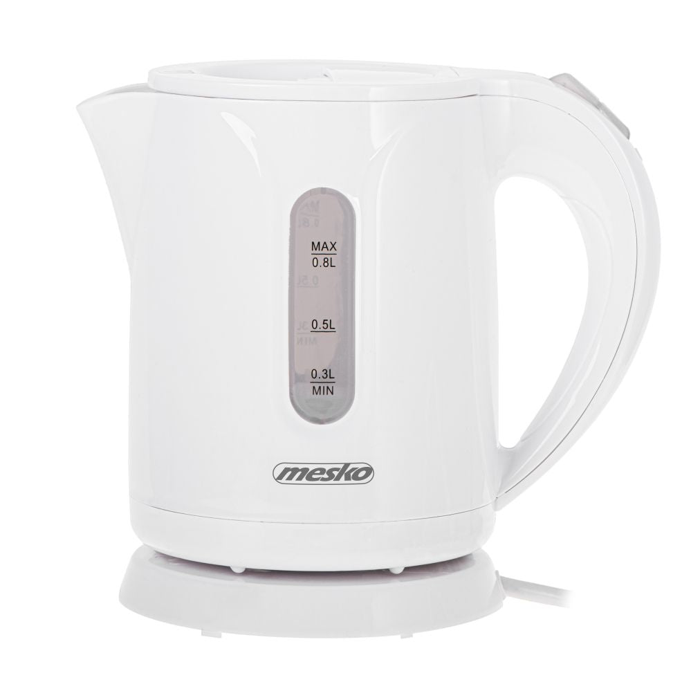 Veekeetja Mesko  Kettle | MS 1376 | Electric | 850 W | 0.8 L | Plastic | 360° rotational base | White