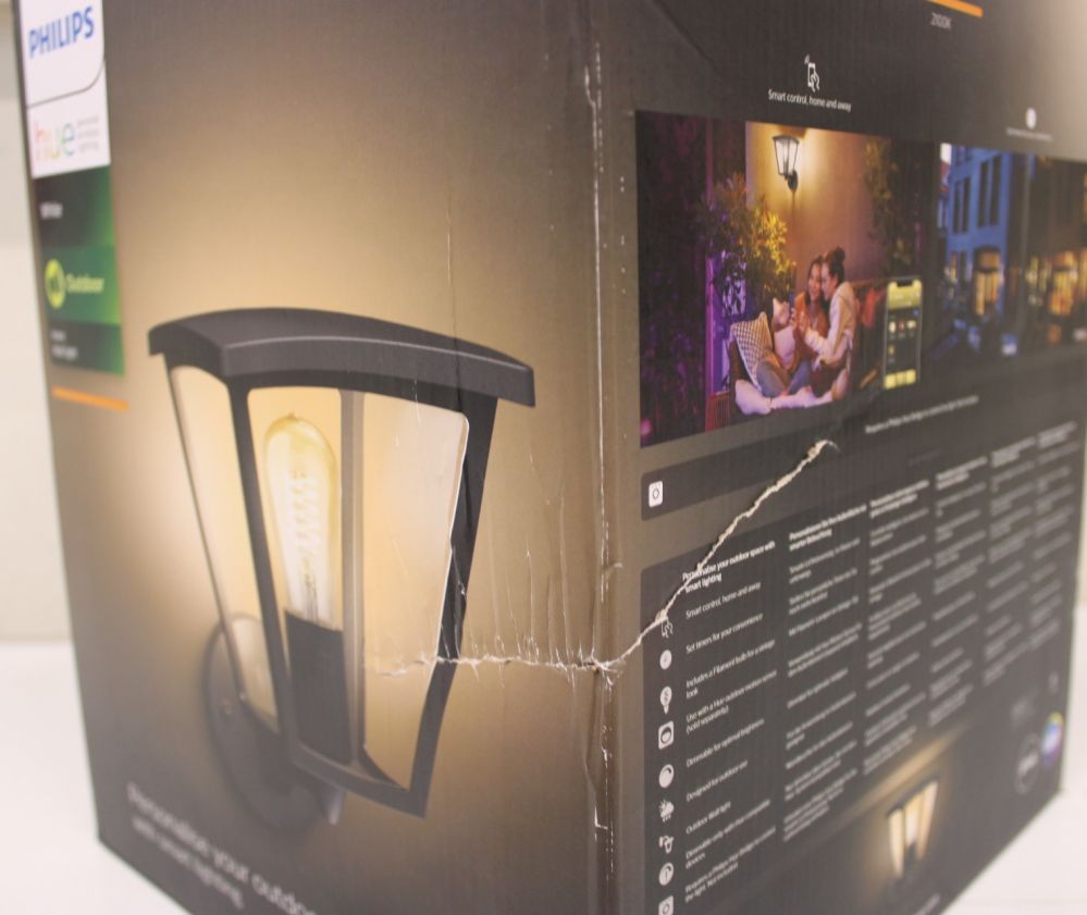 Laualamp Philips Hue  SALE OUT.  Inara Outdoor wall light | E27 | 7 W | Warm white | DAMAGED PACKAGING