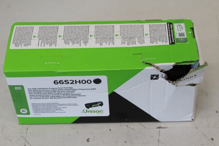 Printer accessories LEXMARK  SALE OUT.  66S2H00 | Cartridge CollecReturn Program (LRP) | Toner cartridge | Black & white | DAMAGED PACKAGING, SCRATCHED