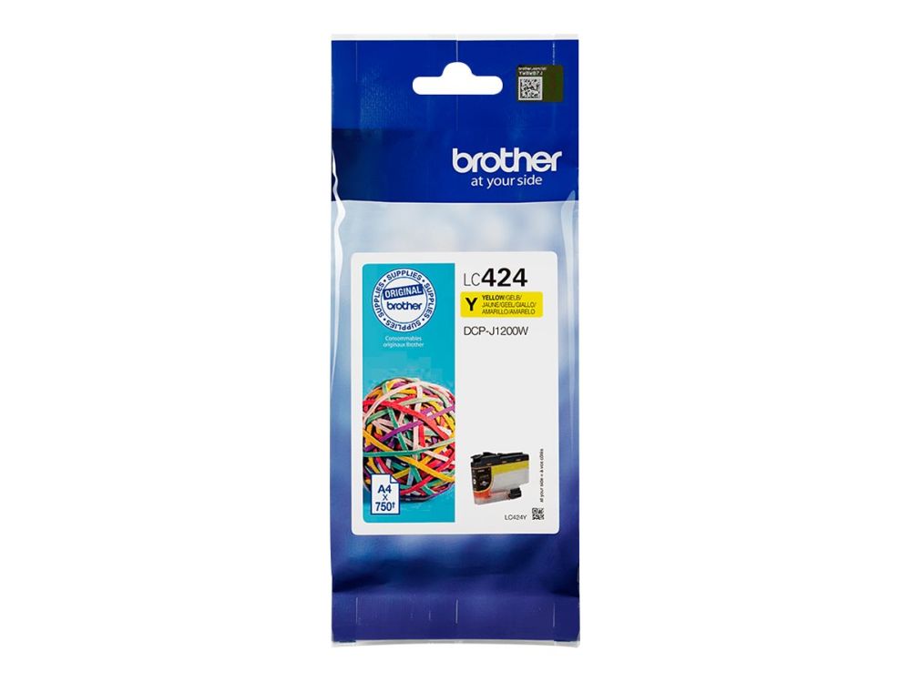 Tarvikud ja tarvikud Brother  LC-424Y | Ink Cartridge | Yellow