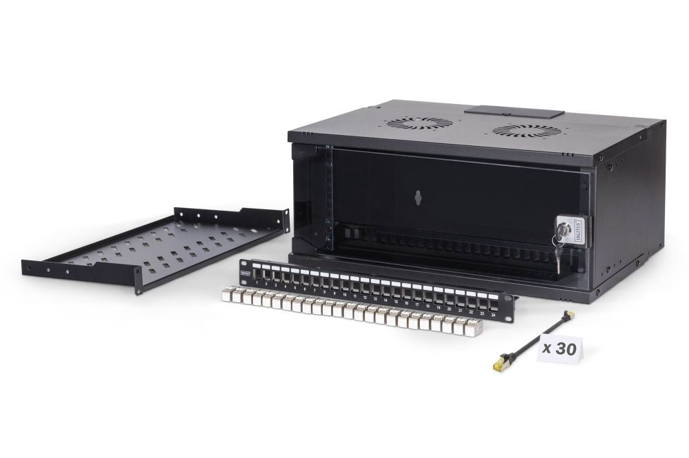 Muud kaubad Digitus  SOHO Pro network set, 483 mm (19") 4U, 540 x 400 mm | DN-49201-SET | Black