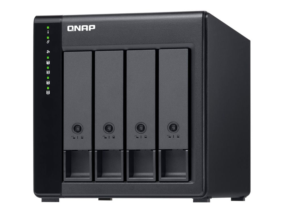 Mälupulk QNAP  High-performance Desktop SATA 6Gbps JBOD Storage Enclosure | TL-D400S | Black