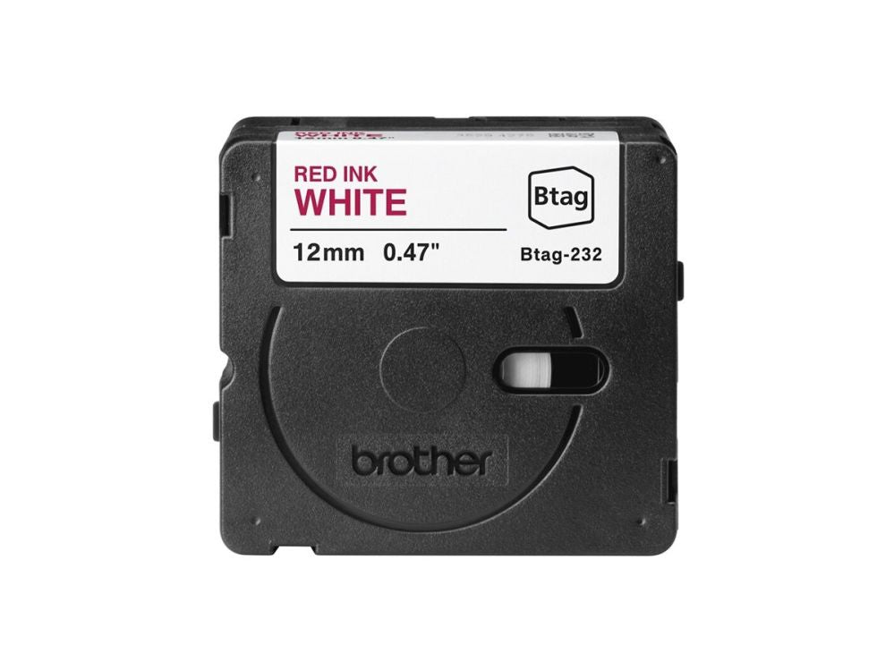 Tarvikud ja tarvikud Brother  BTAG-232 | Red on White | Btag