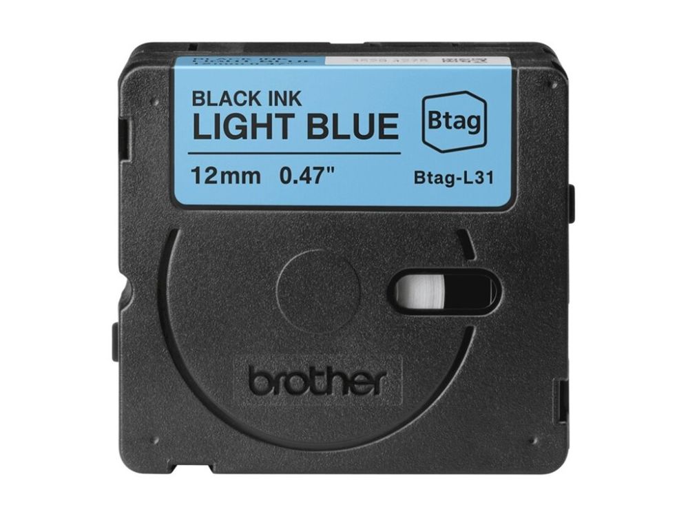 Printer accessories Brother  BTAG-L31 | Black on Light Blue | Btag