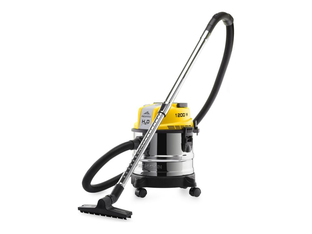Tolmuimeja ETA  Vacuum Cleaner | Fachmann 4211 90000 |  Bag/Bagless | Power 1200 W | Wet suction | Black/Yellow | Dust capacity 15 L