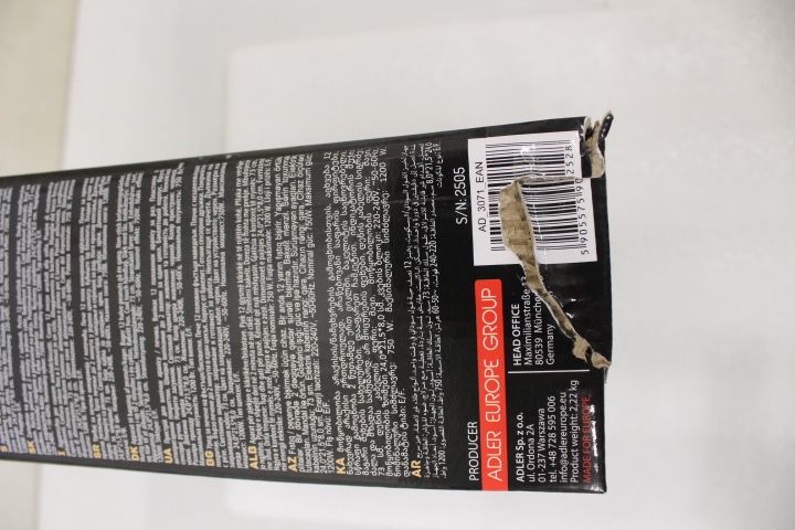 Röster Adler  SALE OUT.  Nut Cookie Maker | AD 3071 | 750 W | Number of pastry 12 | Nuts | Black | DAMAGED PACKAGING