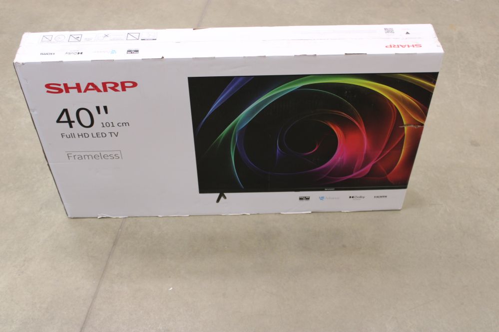 TV Sharp  SALE OUT.  40HA1205E 40" (101cm) Full HD TV | SALE OUT.  40HA1205E | 40 | FHD | Black | DAMAGED PACKAGING