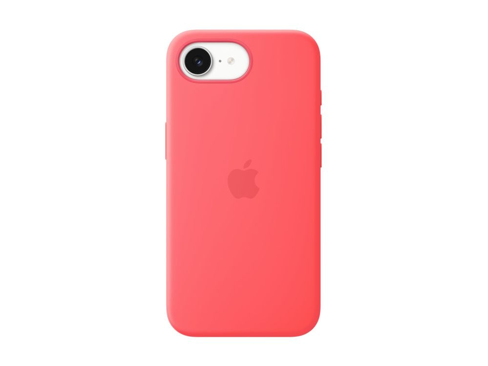 Tagakaaned Apple  iPhone 17e Silicone Case with MagSafe – Bright Guava |