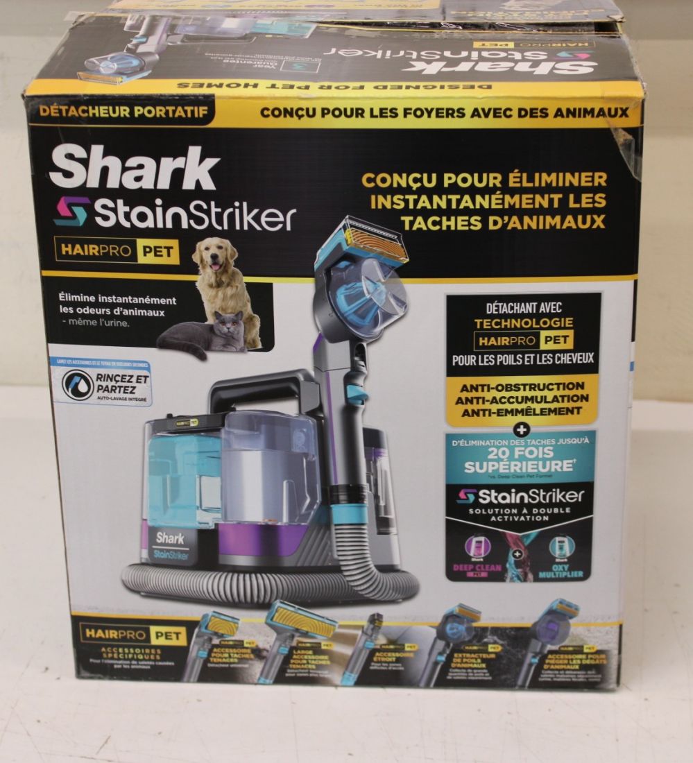 Tolmuimeja Shark  SALE OUT.  StainStriker HairPro Deep cleaner PX250EUT |  USED, DIRTY, MISSING 1 UNIT LIQVID BOTTLE