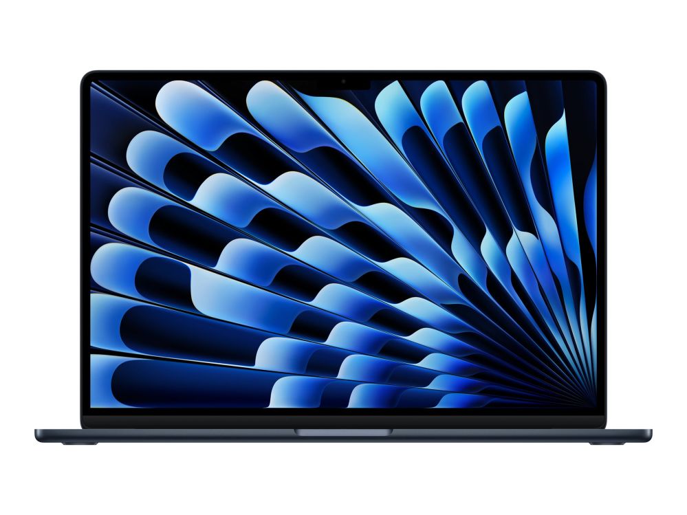 Портативный компьютер Apple  MacBook Air 15"  M5 10C CPU, 10C GPU/16GB/1TB SSD/Midnight/SWE |
