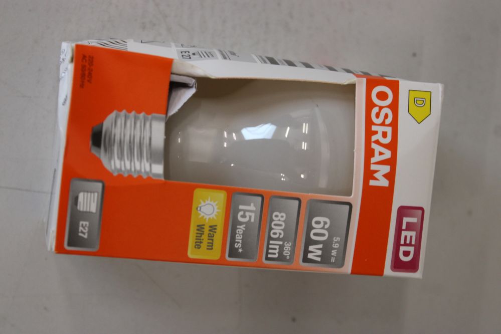 LED pirn Osram  SALE OUT. |  Parathom Classic Filament | E27 | 5.9 W | Warm White | DAMAGED PACKAGING | 24 month(s)