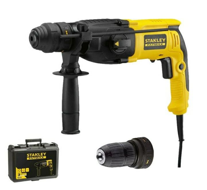 Kalakaubad Stanley  | 2.4J SDS Plus Hammer Drill With Quick Change Chuck, Kitbox | SFMEH210K-QS | 800 W
