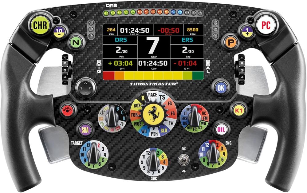 Компьютерные креслa / столы THRUSTMASTER  Steering Wheel Add-On Ferrari SF-25 Edition | Black
