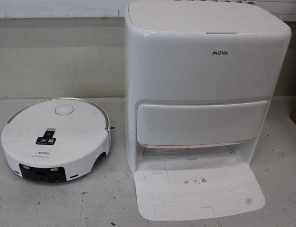 Tolmuimeja MOVA  SALE OUT.  Z60 Ultra Roller Complete Robot Vacuum, White |  Robot Vacuum | Z60 Ultra Roller Complete | Wet&Dry | 6400 mAh | Dust capacity 3.2 L | 28000 Pa | White | USED, DIRTY, SCRATCHED | 36 month(s)
